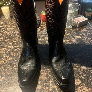 Worn twice Lucchesse boots in 10.5 D. Can provide more pics if requested